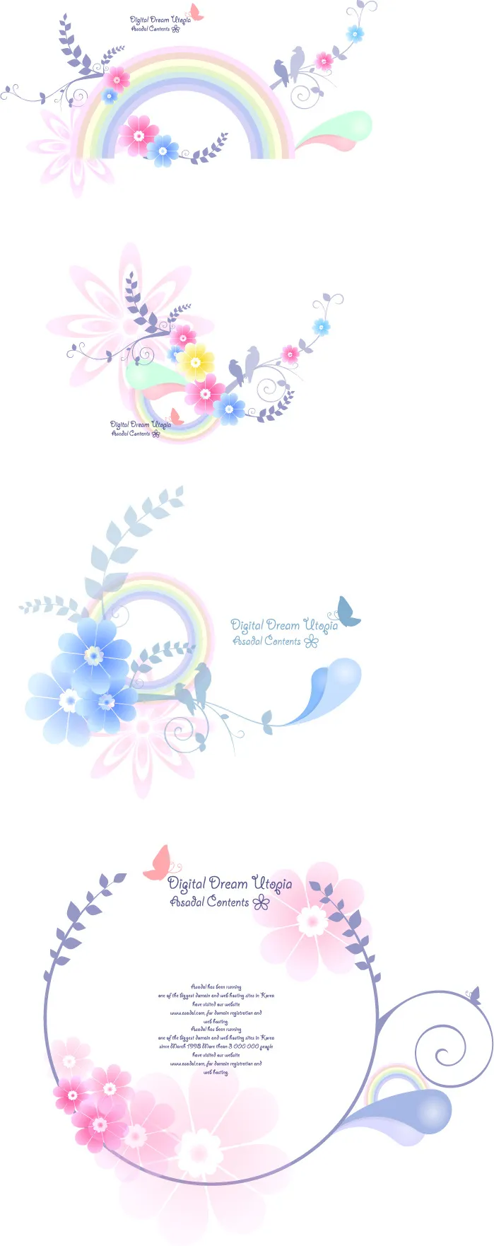 简约风名片海报边框图框素材AI矢量图 (106)ai矢量模版下载