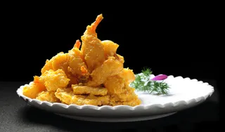  锅巴脆皮虾咸鲜味