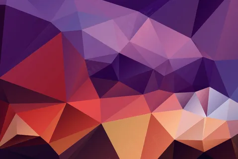 炫彩几何图形背景 几何艺术设计 多边形背景图片