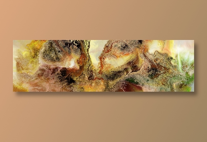 写意意境水墨山水画