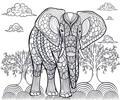卡通儿童手绘黑白线描线稿 卡通儿童手绘黑白线描线稿