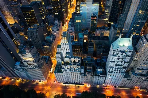 繁华都市夜景图 繁华都市夜景图