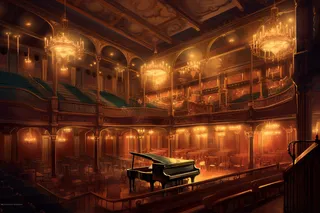 复古音乐厅剧院音乐会