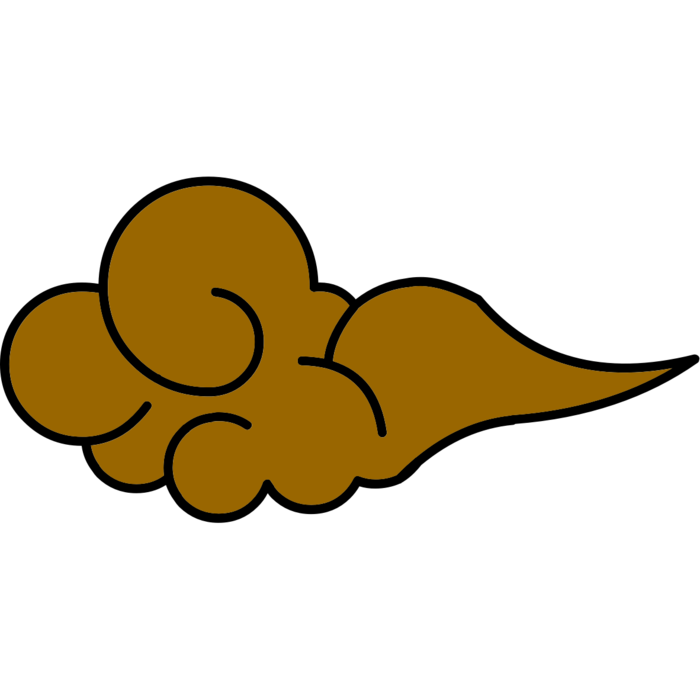 灰色祥云素材