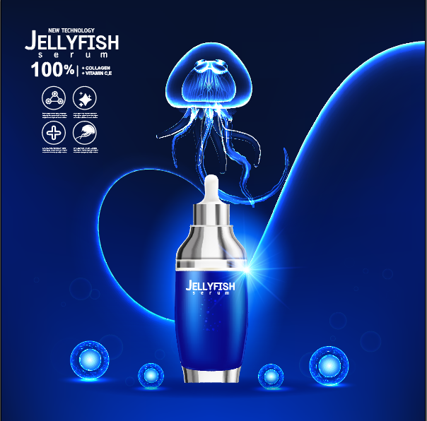 设计广告化妆品素材