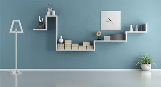 简洁时尚书房装修效果高清图片