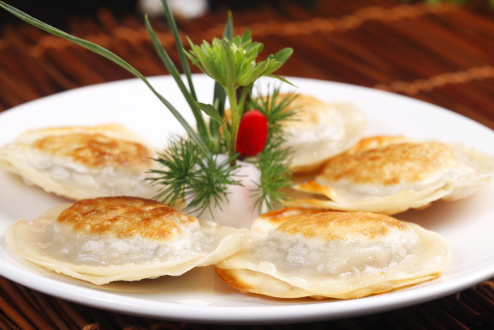 香菜煎薄饼