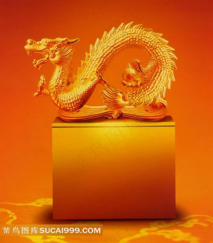 中国龙传统雕刻工艺图片