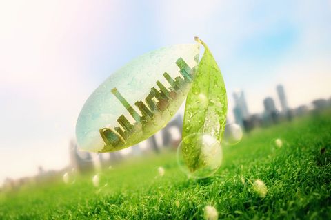 高清创意绿色环保背景图片公益海报展板宣传PSD分层平面设计素材