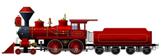 火车 PNG免抠(5000x1776)