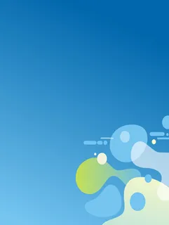 简约风蓝色科幻背景