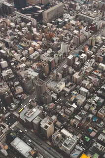 城市航拍图片素材下载