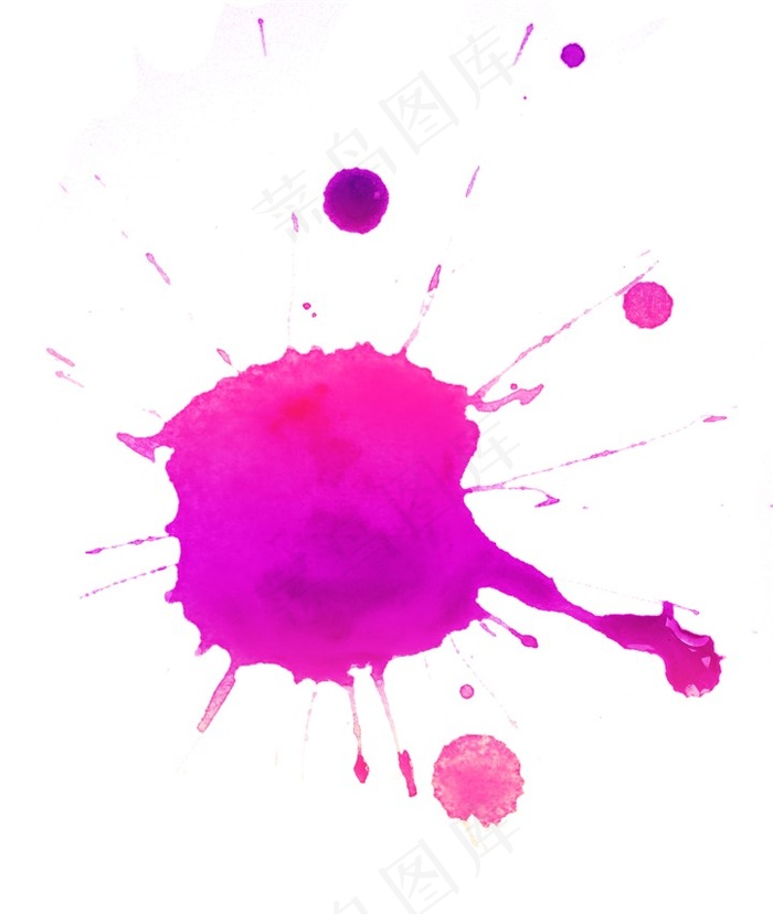 喷溅的颜料素材摄影图片