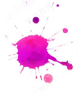 喷溅的颜料素材摄影图片