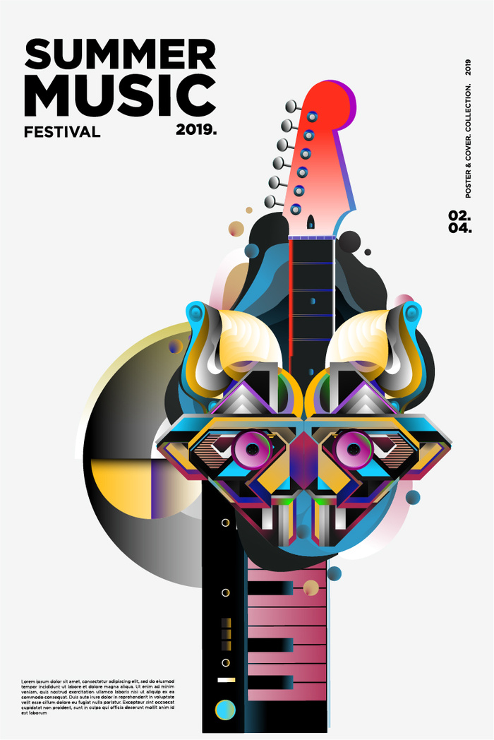 音乐系列免抠失量图