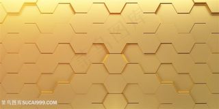 金色立体背景