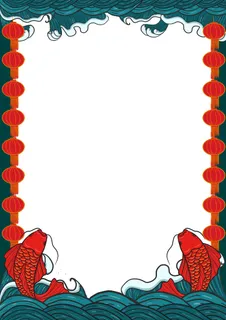 中式古典国潮来袭海报展板宣传背景图PSD设计PS模板素材