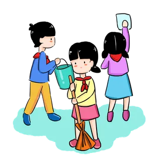 五一劳动节卡通人物插画五一艺术字PNG免抠图元素设计ps素材合集