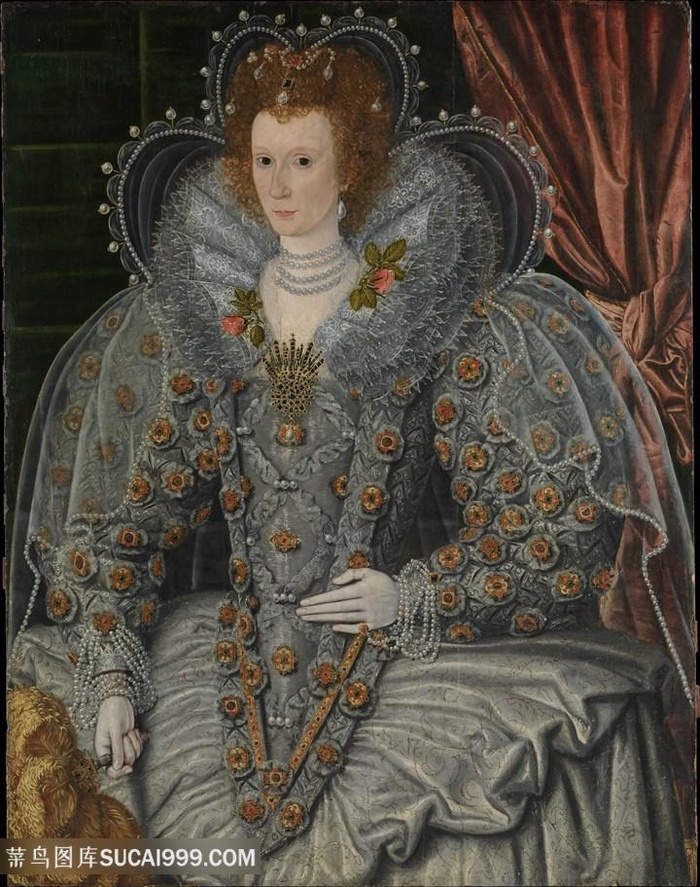 英国画家美丽的费隆妮叶夫人油画图片