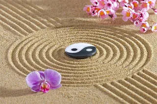 沙滩上的鹅暖石高清大图