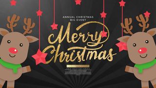 设计装饰圣诞节冬天背景