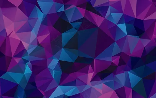 炫彩几何图形背景 几何艺术设计 多边形背景图片