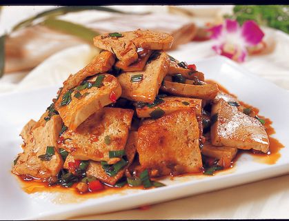 CXC00510葱烧老豆腐 CXC00510葱烧老豆腐