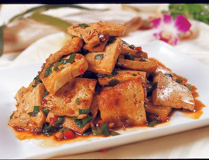 CXC00510葱烧老豆腐 CXC00510葱烧老豆腐