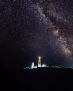 照亮了的灯塔素材图片 照亮了的灯塔素材图片