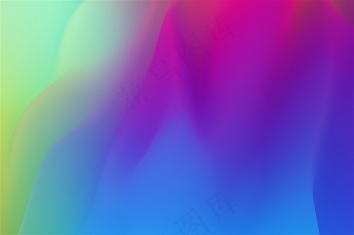 撞色幻彩曲线背景图片