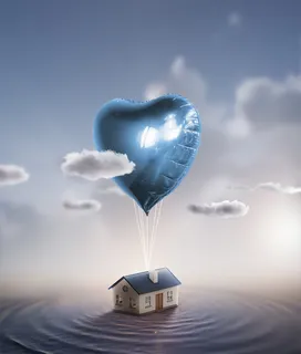 房地产创意海报PSD素材