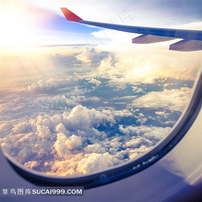 飞机窗外的风景