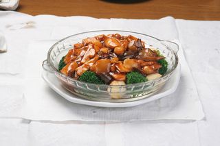 43野山菌烩鸽蛋-正定美食城