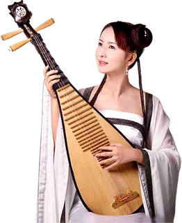 25 (5)免抠元素 免抠摄影 美女 人物 服装 古风 演奏