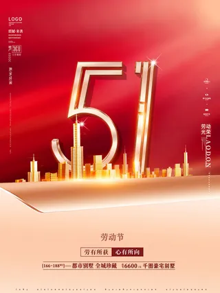 五一51劳动节促销致敬劳动者放假通知海报背景PSD设计素材模板