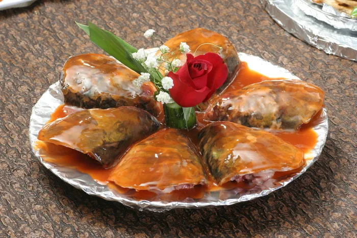 鲍汁焗鱼头10只