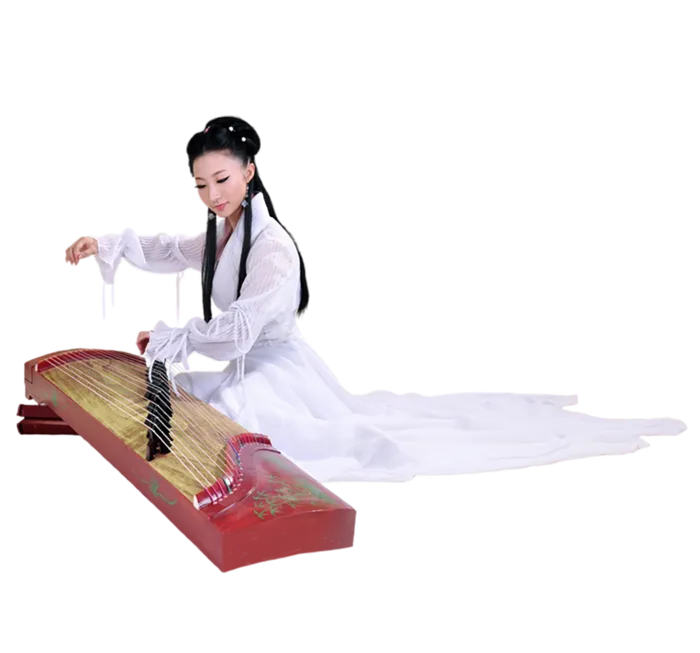 26 (1)免抠元素 免抠摄影 美女 人物 服装 古风 演奏