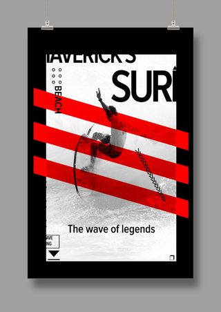 国外时尚 潮流海报 英文PSD海报