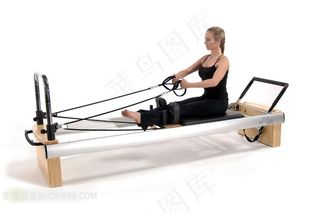 欧美女人高清健身摄影素材