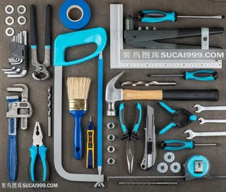 五金家用工具设备高清图片