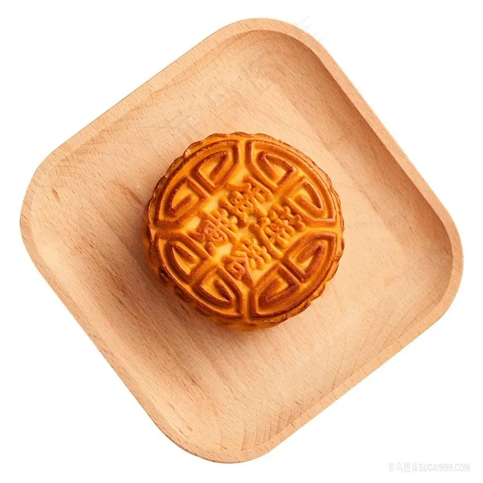蛋黄月饼素材