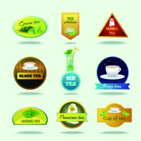 免抠促销标签标贴eps,ai矢量模版下载