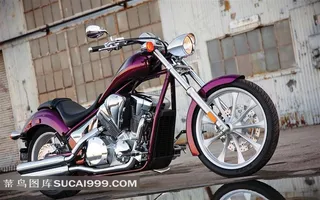 本田Fury摩托炫酷摩托车素材