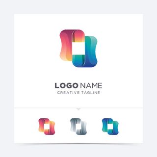 图标识标志公司字母企业商标品牌LOGO设计素材矢量模板