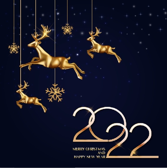 设计金鹿新年虎年eps,ai矢量模版下载