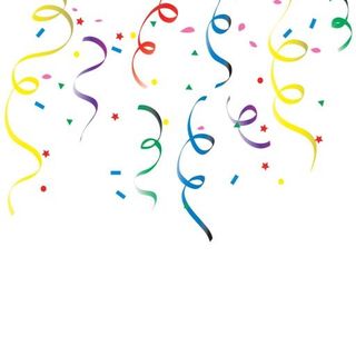 五彩纸屑 PNG免抠