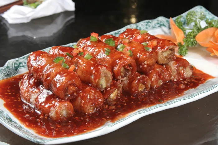 葛味儿茄子卷 28元