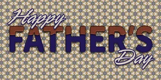 父亲节快乐英文字设计