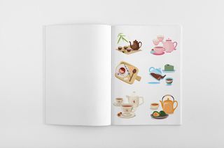 骑马钉画册模板