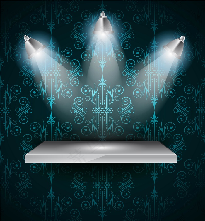 射灯效果图片下载